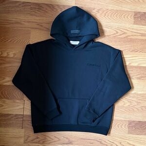 Essentials Stretch Limo Black hoodie